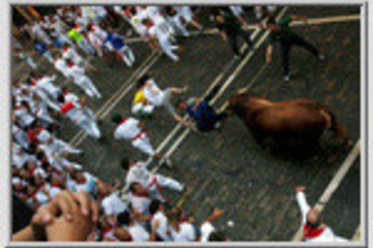 Pamplonoje per bulių bėgimą sužeista 14 žmonių