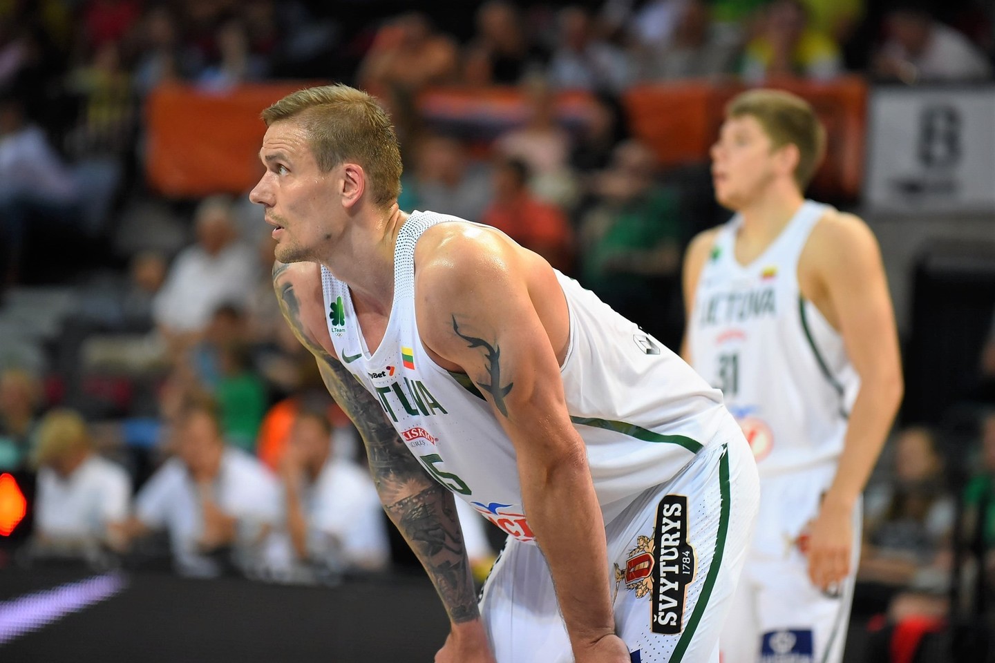 Lietuvos krepšinio rinktinė ruošiasi olimpiadai.