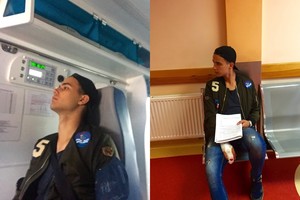 Linksmybės apkarto: A. Janonis greitąja išgabentas į ligoninę