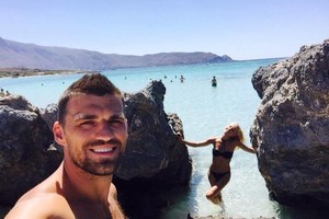 A. Matukaitė ir L. Kisielius pasidalijo medaus mėnesio kadrais