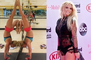 Britney Spears laisvalaikis: prakaitas ir triukai sporto salėje