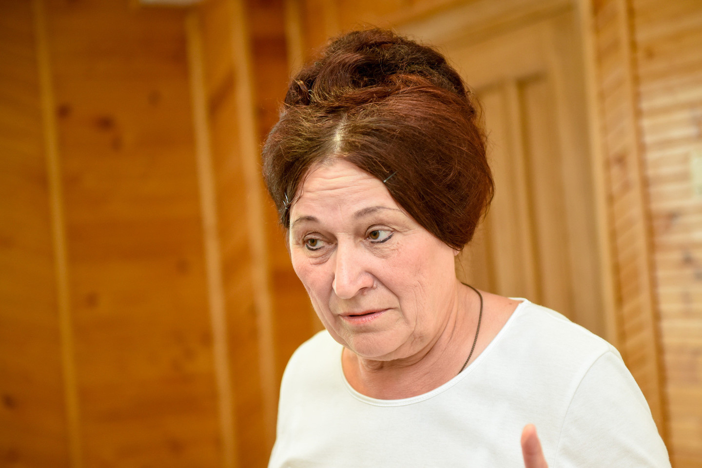 Jauniausiai stovyklautojai tik septyneri, o vyriausiai – net 70 metų. Jos vardas Genutė ir ji atvyko iš Sibiro su savo anūke, kad ji išmokti skaityti, rašyti ir kalbėti lietuviškai.<br>D.Umbraso nuotr.