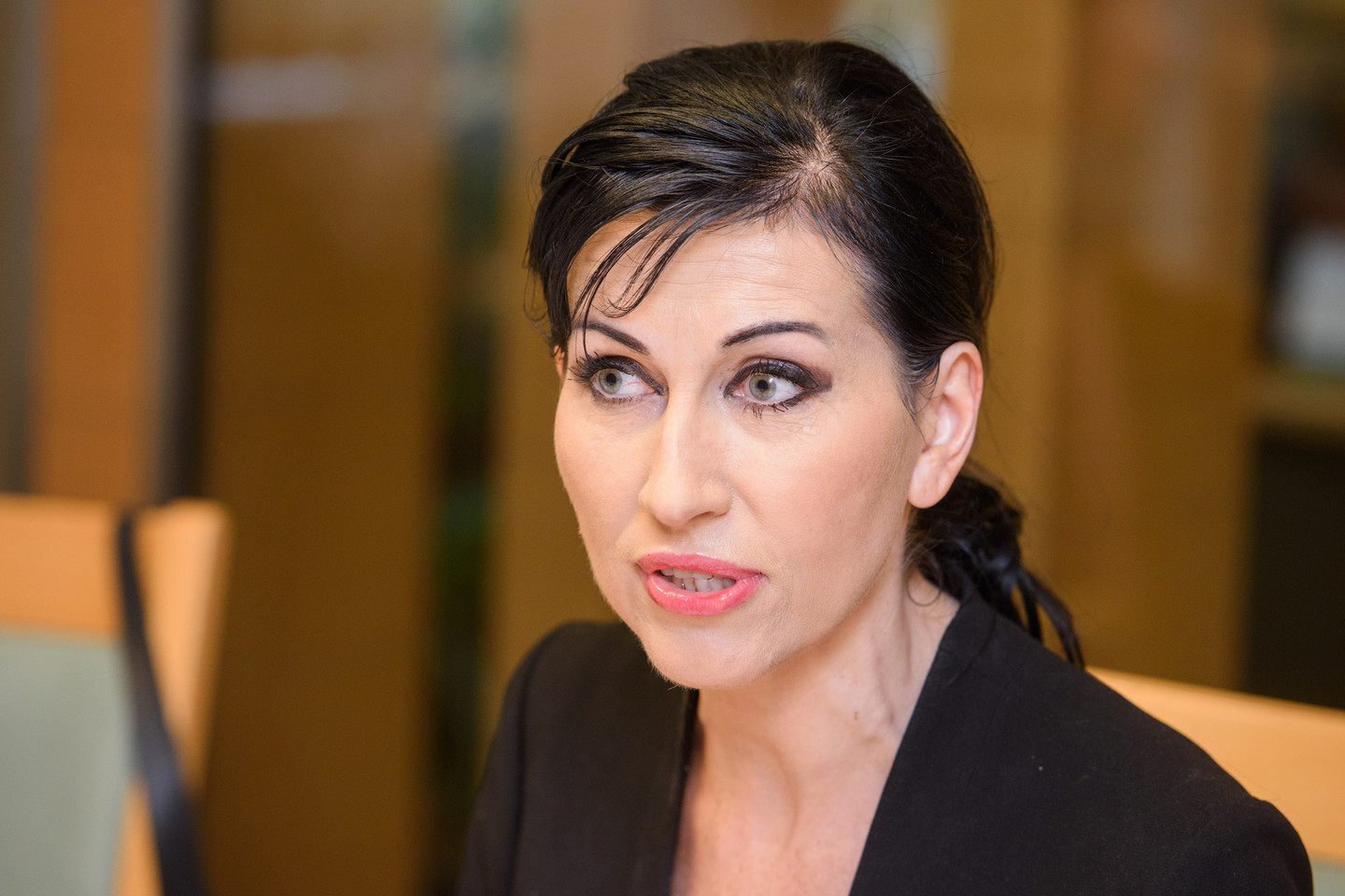 Aplinkos viceministrė Daiva Matonienė sakė, kad darbo grupė jau egzistuoja.<br>D.Umbraso nuotr.