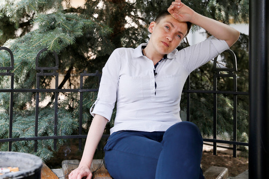 Laisvę susapnavusi Nadija Savčenko perdavė žinią lietuviams