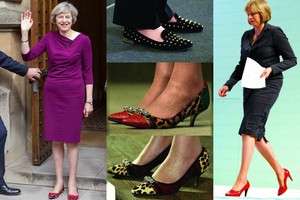 Naujosios britų ministrės pirmininkės batų kolekcija – įspūdinga