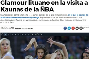 Ispanų prisiminimai iš Kauno: „Žalgirio“ šokėjos ir tikra fiesta