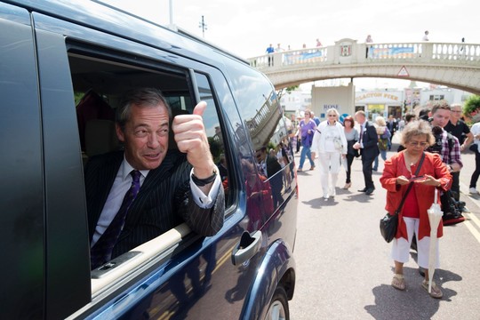 40 tūkst. britų pasiskundė policijai dėl N. Farage'o rasizmo