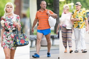 Palangos gatvės stilius: blogi orai poilsiautojams – galvosūkis