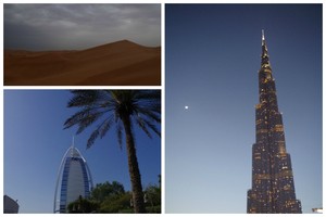 Jungtiniuose Arabų Emyratuose oras atrodė kaip pokštas