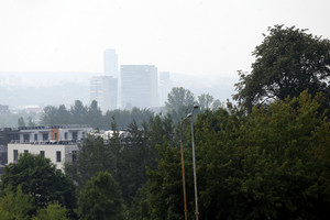 Vaizdelis virš namų stogų Vilniuje privertė nerimauti gyventojus