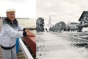 105 metų profesorius į Palangą ilsėtis važiuoja jau 80 metų