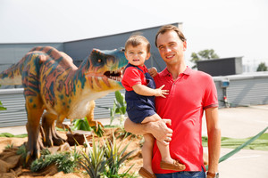 Agnės Jagelavičiūtės vyras su sūnumi pramogavo ant stogo