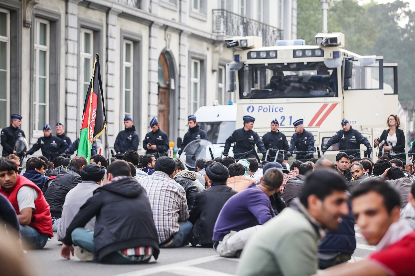 Belgijoje mažiausiai 20 prieglobsčio prašytojų buvo radikalai.<br>AFP/“Scanpix“ nuotr.