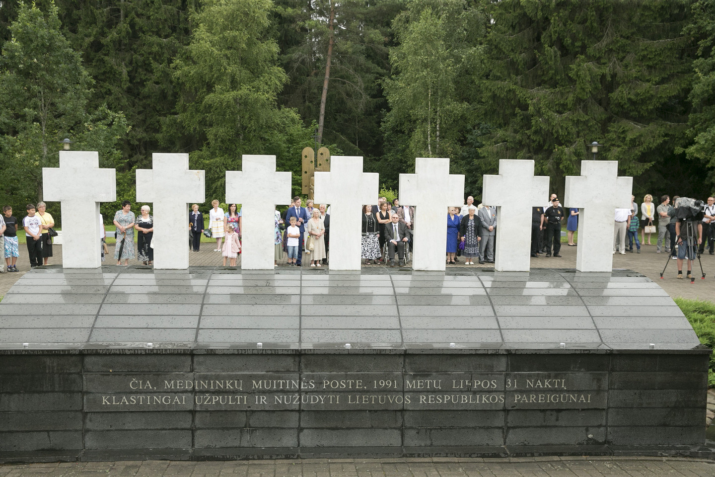 Lietuvoje bus pagerbiamos Medininkų žudynių aukos.<br>T.Bauro nuotr.