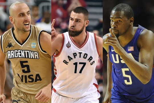 NBA žaidėjai olimpiadoje: kieno geriausi ir kur Lietuva?