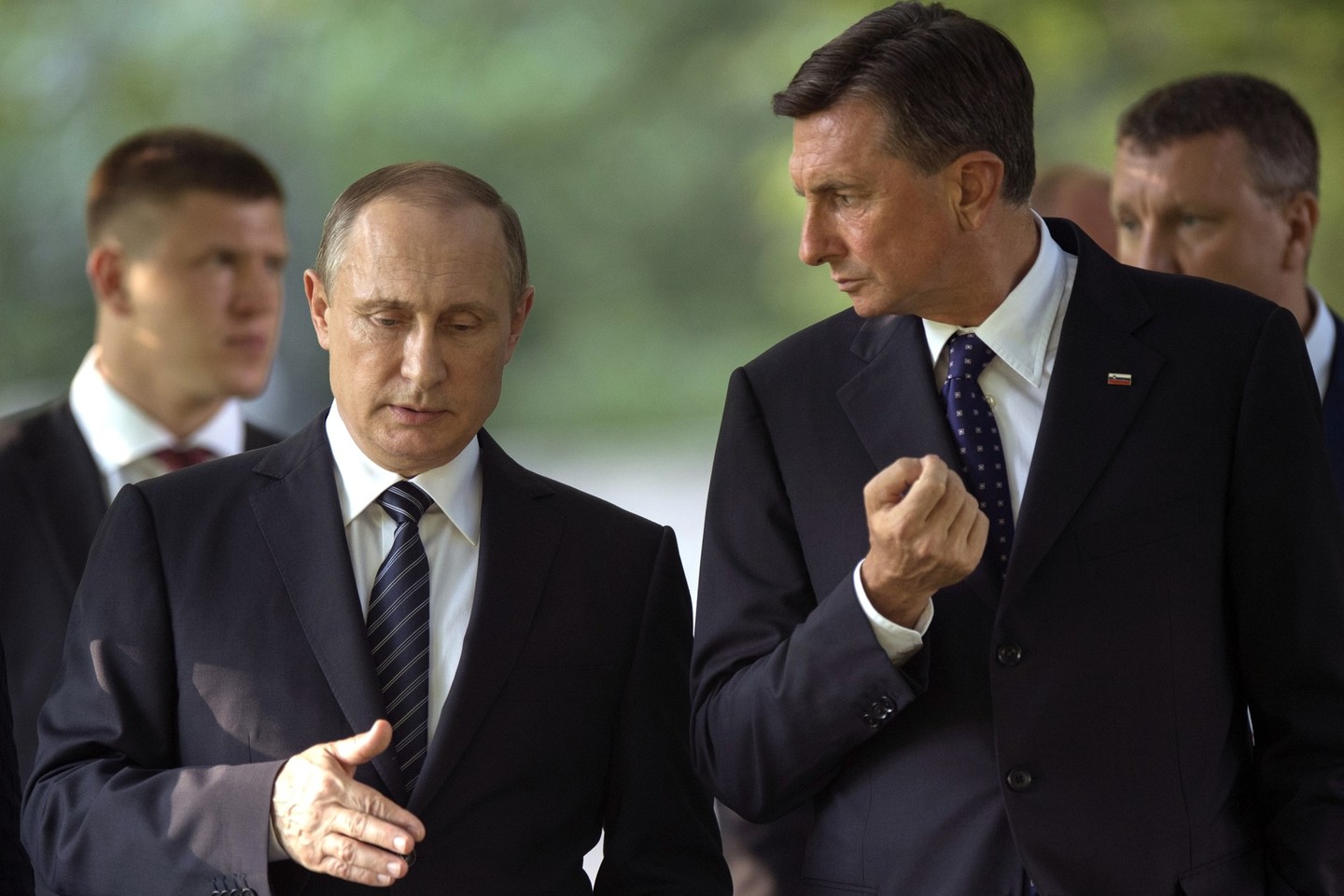 V.Putinas lankėsi Slovėnijoje.<br>„Sputnik“/ „Scanpix“ nuotr.