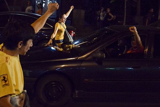 Armėnijos sostinėje baigėsi policijos nuovados apsiaustis