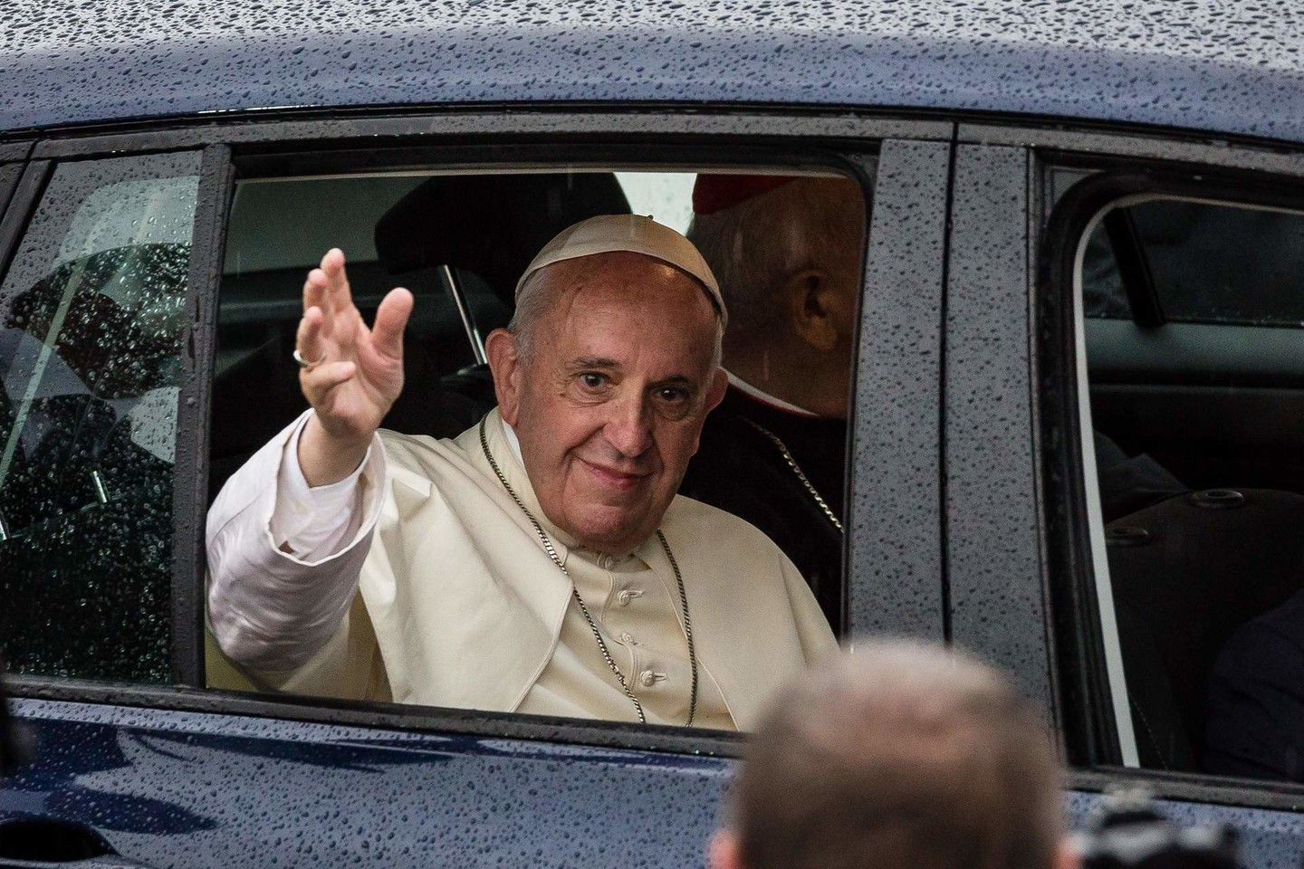 Popiežius Pranciškus pareiškė, kad Islamas nėra terorizmas.<br>AFP/“Scanpix“ nuotr.