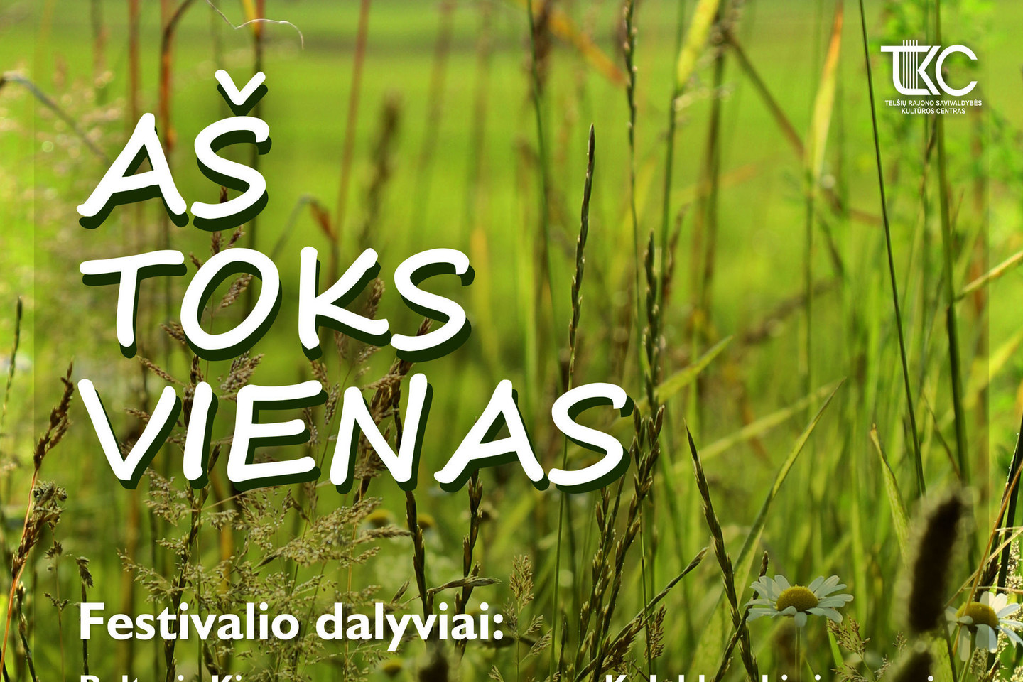 Muzikos gurmanų laukia gyvos dainos festivalis „Aš toks vienas“.