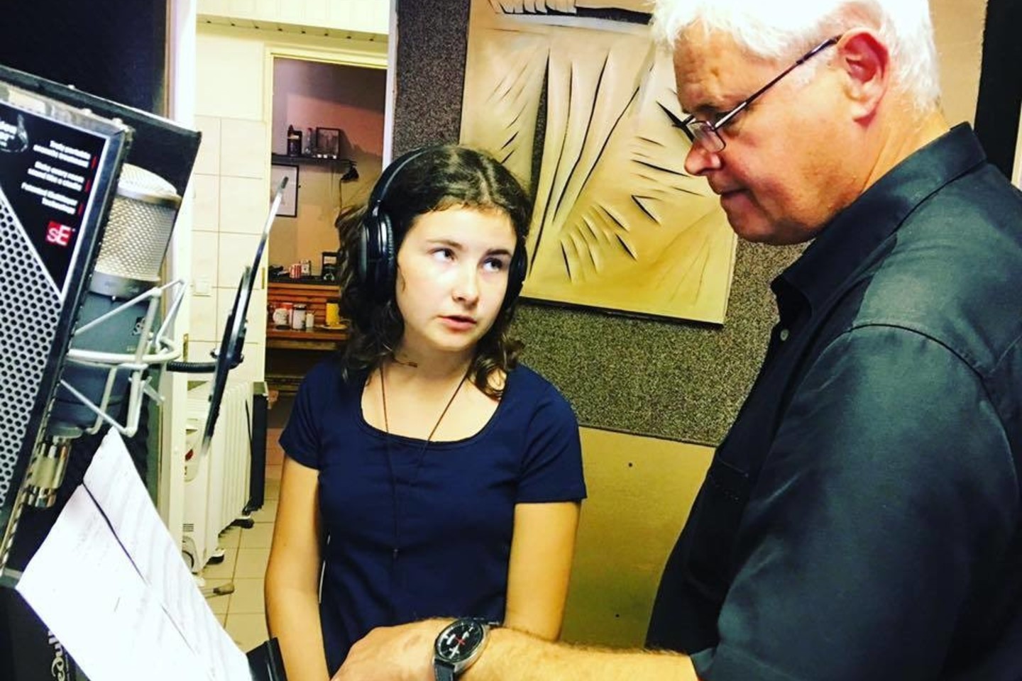 Klaipėdos meras su dukra įrašė savo miestui skirtą dainą.