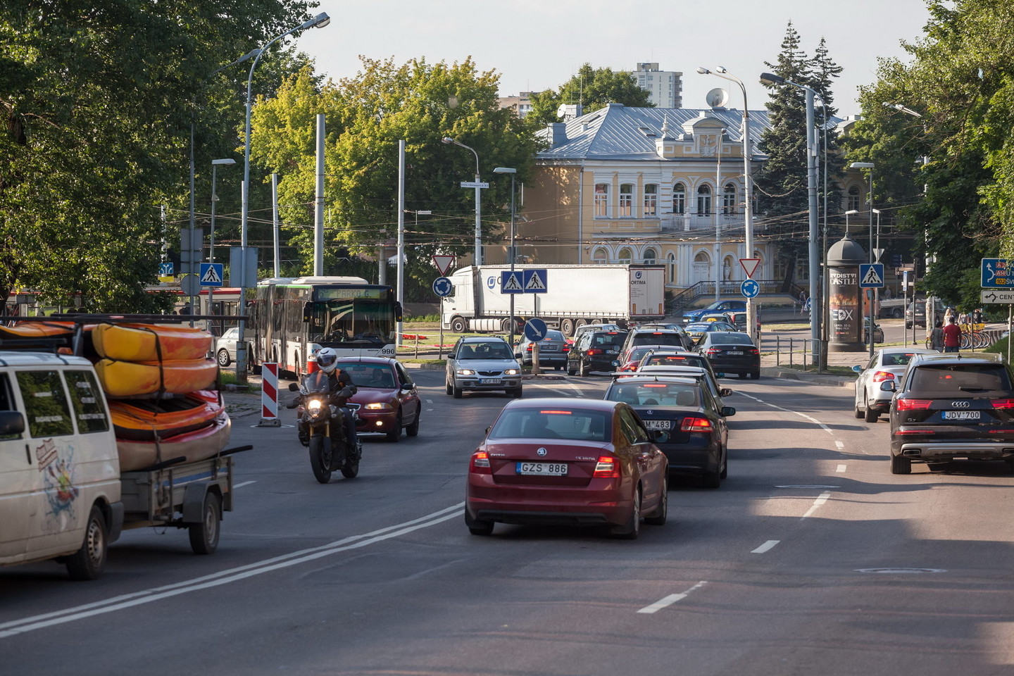 Naujovės sostinės žiedinėse sankryžose