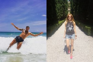 Lietuvos garsenybės atostogas derino su darbu