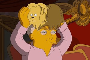 D. Trumpą pašiepę „Simpsonai“ pilnai palaiko H. Clinton