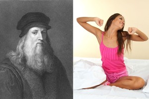 Leonardo da Vinci paslaptis: išsimiegoti įmanoma ir per valandą