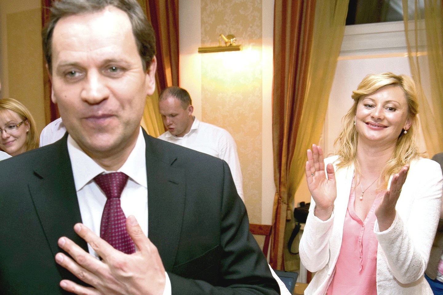 Iš V.Tomaševskio partijos vėliavą perėmė jo bendražygė R.Tamašunienė.