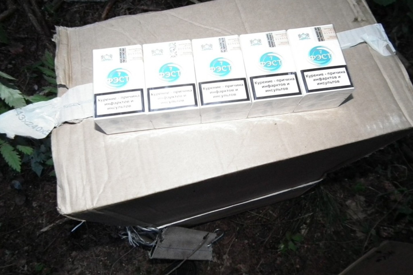 Pasieniečiai sulaikė ir cigarečių krovinį ir jo gabentoją.