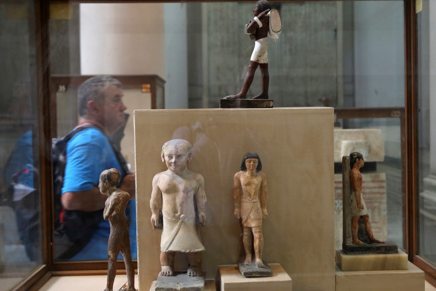 Egipto muziejaus parodoje rodomi seniausi papirusai su Didžiosios piramidės statytojų dienoraščiais.<br>Reuters/Scanpix nuotr.