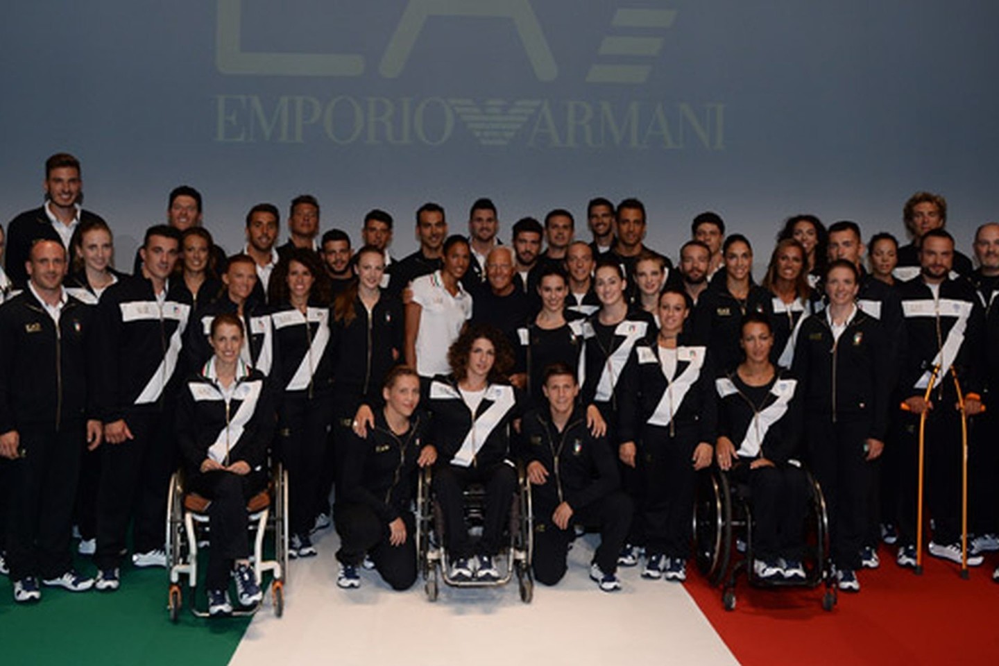 „EA7 Emporio Armani“ rengia Italijos olimpinę rinktinę.<br>Reuters/Scanpix nuotr.