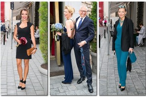 Garsiausios savaitgalio vestuvės: kaip viešnios sumedžiojo rūbus