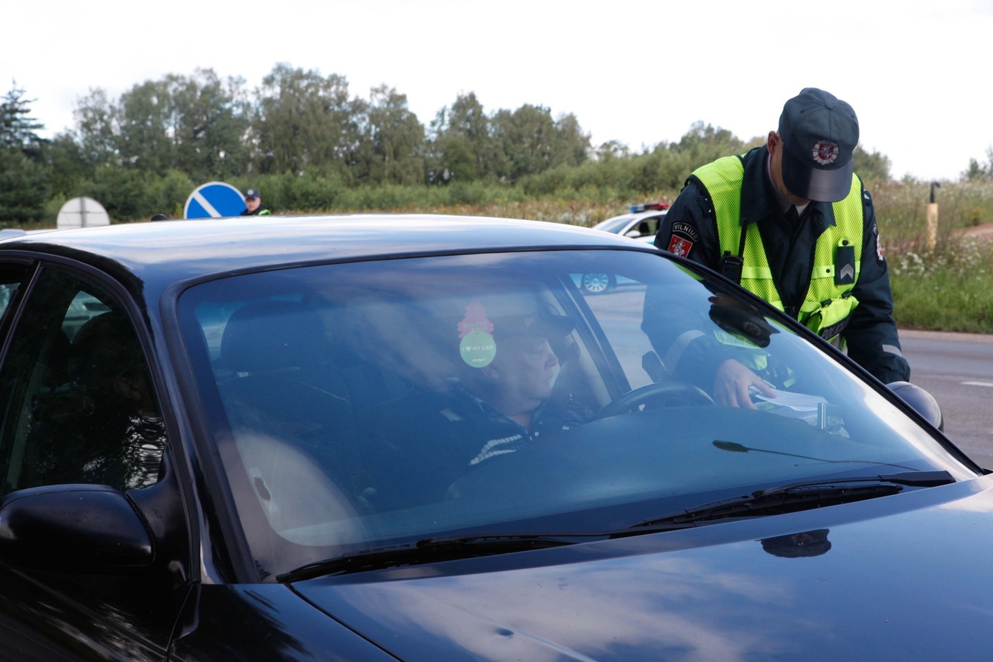 Sekmadienio ryto reide užfiksuoti vos du pažeidimai.<br>D.Lauručio nuotr.