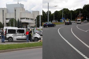 Vilniaus žiedai virto chaosu: vairuotojai pikti, kilo avarija