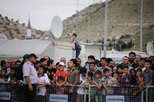 Vokietijoje migrantu palaikytas vyras įstrigo pabėgėlių centre