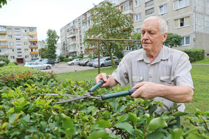 Dėl meilės gėlėms du kauniečiai nuolat sulaukia pašaipų