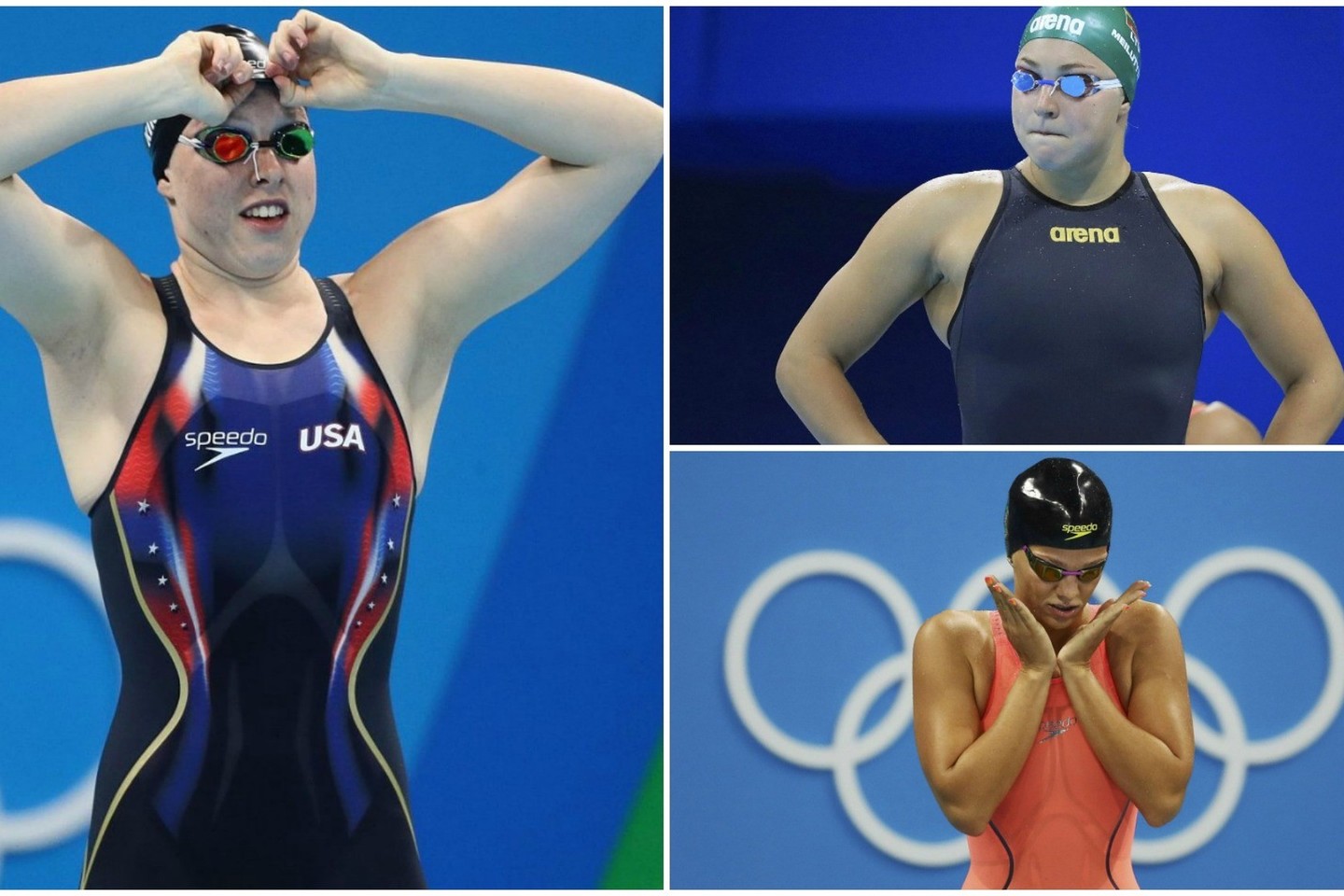 L.King. R.Meilutytė ir J.Jefimova. Ar jos visos iškovos medalius?