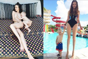 Nuoga kūdikį žindžiusi Rusijos verslininkė sulaukė pasmerkimo