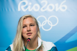 Rūta Meilutytė nesudėjo bluosto: „Miegojau gal valandą“