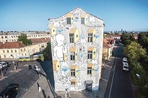 Gatvės menas atgaivino apleistą rajoną