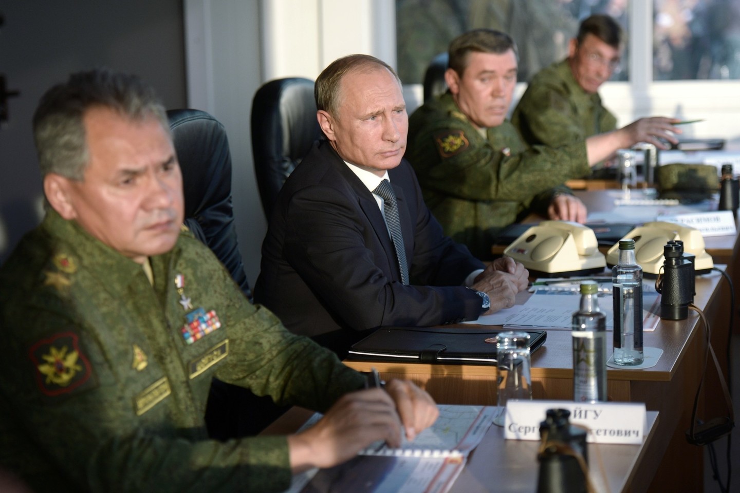 Per pastarąsias dvi savaites Rusija mobilizavo šešias armijas – 100 tūkst. karių.<br>„RIA Novosti“ nuotr.