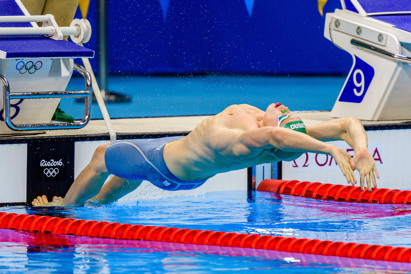 Lietuvos plaukikai estafečių varžybose olimpiadoje finišavo keturiolikti ir į finalą nepateko.<br>V.Dranginio nuotr.
