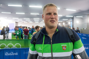 Į finalą patekęs A. Gudžius: „Koja traumuota, bet pats nemiręs“