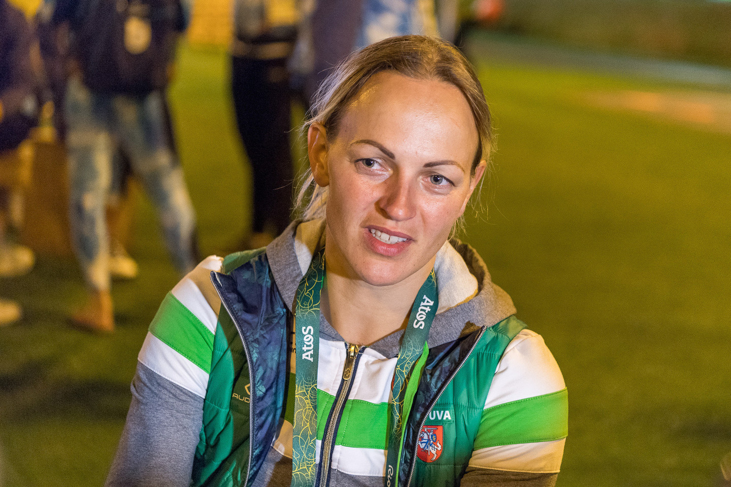 S.Krupeckaitė atvyko į Rio de Žaneirą kovoti dėl medalių.<br>V.Dranginio nuotr.