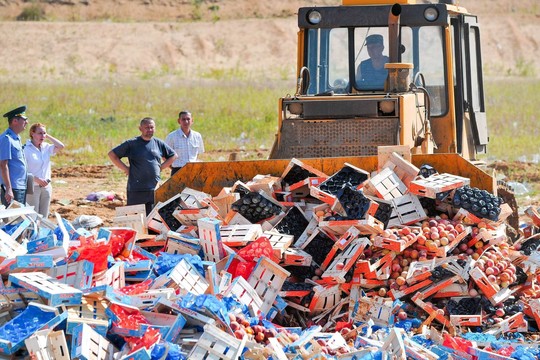 Maistą traiškys toliau – Maskva sankcijas pratęsė dar metams