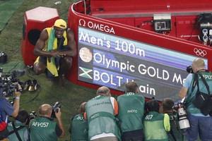 Sprinto karaliaus triumfas: U. Boltas laimėjo 100 m bėgimą