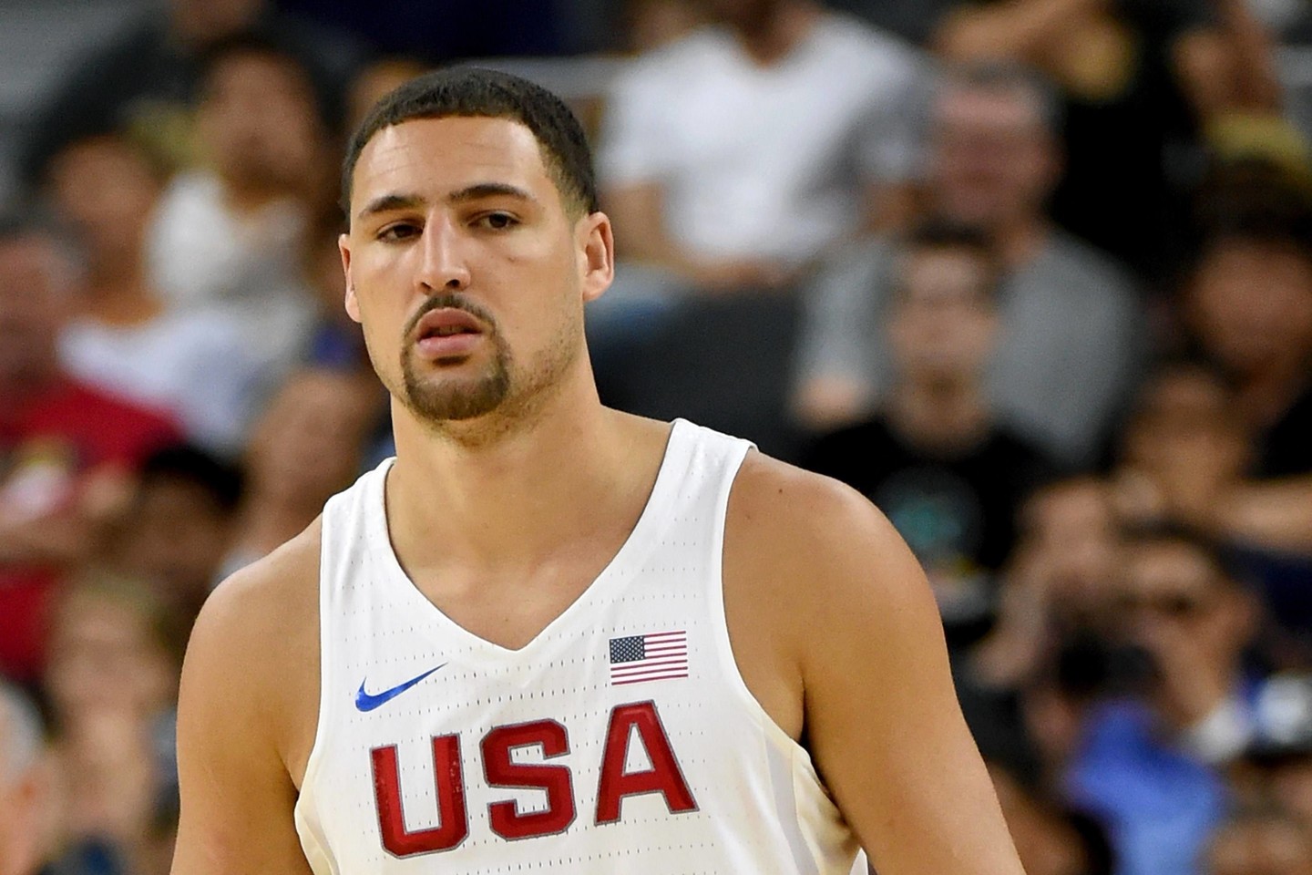 Dienos žaidėjas - Klay Thompsonas.
