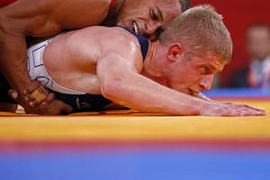 Imtynininkas E. Venckaitis po pirmos kovos baigė pasirodymą Rio