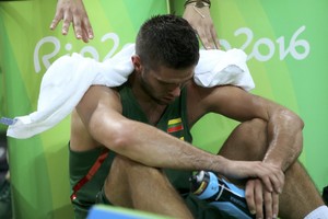 Mantas Kalnietis: „Nuliūdę, nes visi Lietuvoje laukė medalio“